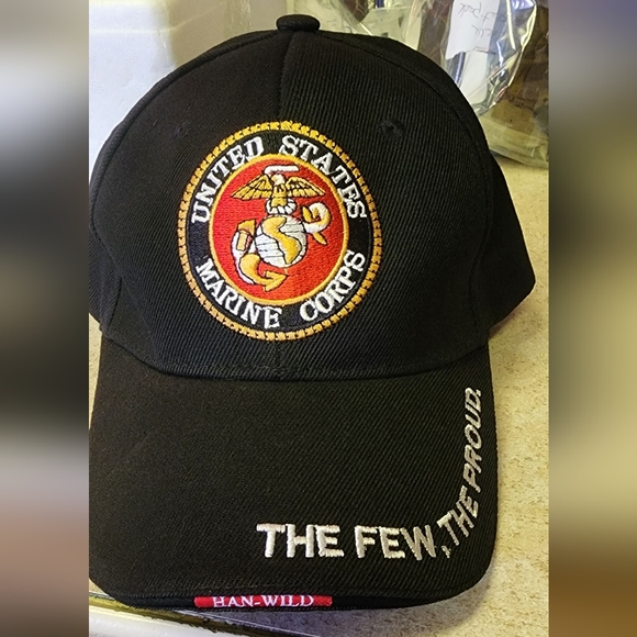 New USMC Marine Corps Baseball Hat.  See all pics choose style/color/mes… - Picture 2 of 14